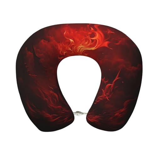Almohada de espuma viscoelástica para viaje ligero cuello miniatura 1