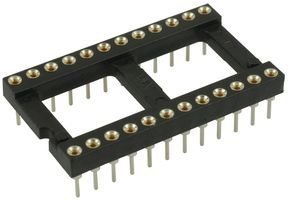 110-43-624-41-001000 2.54MM, 24 POSITION; NO. OF CONTACTS24CONTACTS; CONNECTOR TYPEDIP SOCKET; PITCH SPACING2.54MM; PRODUCT RANGE-; ROW PITCH15.24MM; CONTACT MATERIALBERYLLIUM COPPER; C