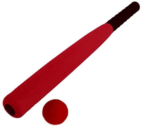 CMLLING Bate de béisbol de espuma de espuma para niños, bate de béisbol Eva, bate de béisbol de espuma para niños, deportes al aire libre para niños, regalos deportivos al aire libre para niños (rojo) Cover