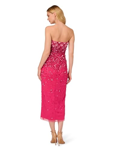 Image of Adrianna Papell Women's Beaded Strapless Gown