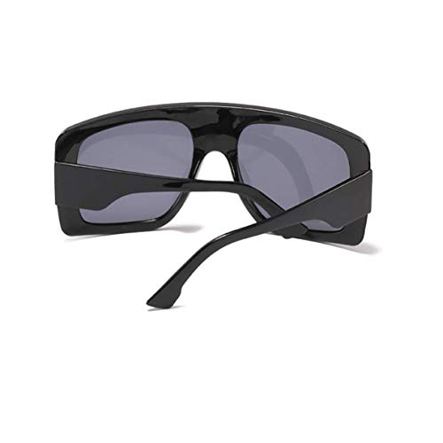 W&Y YING Oversized Square Baddie Large Womens Sunglasses for Men Fashion Flat Top Baddie Shades2