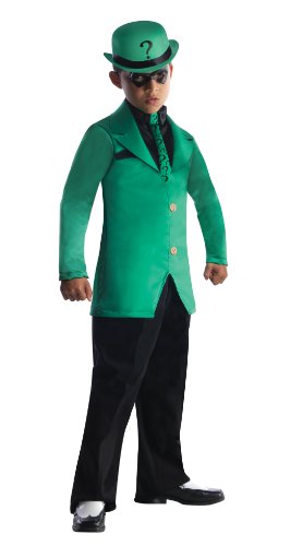 Rubies DC Super Villains Child Riddler Costume, Large Rubies DC Super Villains Child Riddler Costume, Large