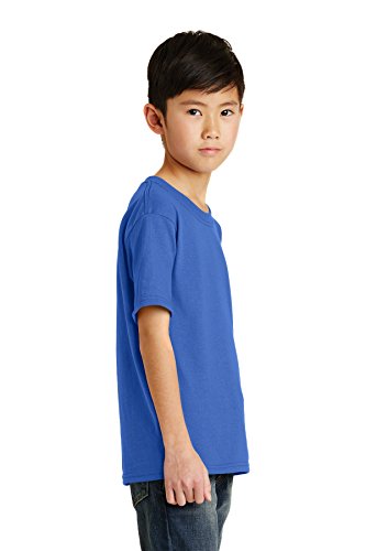 Port & Company - Youth Core Blend Tee S Royal2