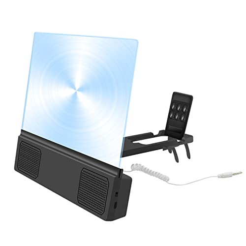 12inch HD �d�b�X�N���[���g�勾�L���X�s�[�J�[�܂肽���ݎ��v���W�F�N�^�[ �z���_�[, ��, 12inch�X�N���[��