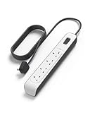 Belkin 4 Way/4 Plug 2 m Surge Protection Extension Lead Strip, White