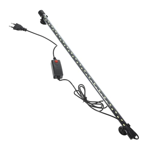 minkissy Luz Led Para Acuario Con Ventosas LáMpara De Paisajismo Para Pecera Luz Para DecoracióN De Acuarios Plantados Y Marinos Accesorio Para Peceras Enchufe Europeo 22.83X0.98X0.98