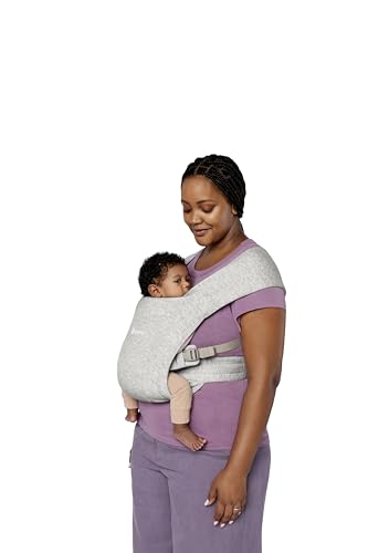 Ergobaby Embrace Babytrage für Neugeborene von 0–12 Monaten (3,2–11,3 kg), Ergonomische 2-Positionen Babytrage mit Kopf- und Nackenstütze… – Ansicht 1