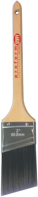 12-Pack of 2” Proform CS2.0AVS Contractor Angled Cut Stiff Paint Brush, Sash Handle