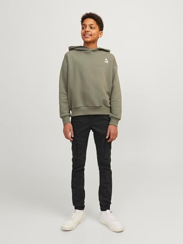 JACK & JONES Jpstpaul Jjflake Akm 542 Noos Jnr Garçon Jeans, Noir, 14 ans