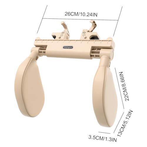 Almohada para cuello ergonómica ajustable para auto miniatura 2
