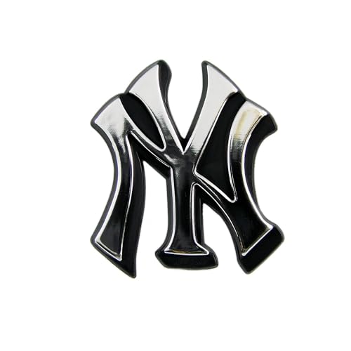 Team ProMark MLB New York Yankees Chrome Automobile Emblem, 4