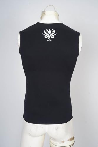 Camiseta sin mangas Moily para adultos, traje de neopreno 3 mm, camisa rashguard profesional con cierre para natación miniatura 6