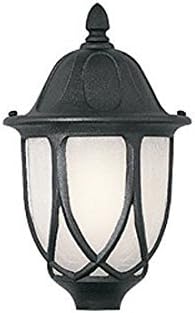 Designers Fountain 2866-BK Capella Post Lanterns, Black by Designers Fountain