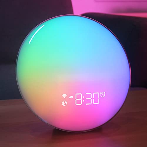 Dekala Sunrise Alarm Clock Sound Machine, Smart Wakeup Light, Ambient