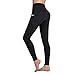 Occffy Cintura Alta Pantalón Deportivo de Mujer Leggings Mallas para Running Training Fitness Estiramiento Yoga y Pilates DS166 (Negro, S)