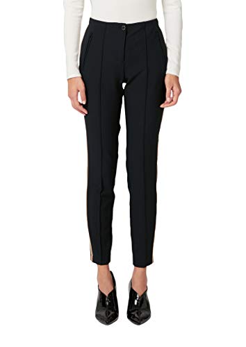 s.Oliver BLACK LABEL 01.899.76.5564 Pantalon, Noir (Forever Black 9999), 46 (Taille Fabricant: 44) Femme
