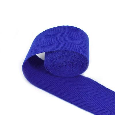 Cinta de espiga de algodón de 30 mm de ancho, 100 % algodón, 50 yardas para ropa de bricolaje suave y cinta de cinturón de algodón