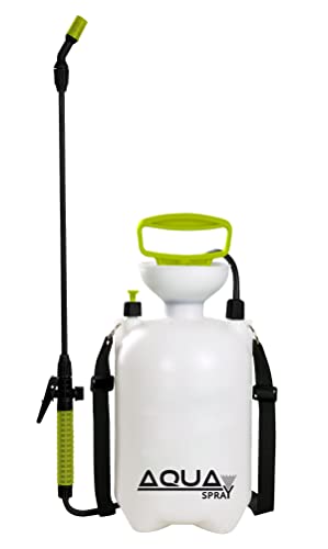 BRADAS - ACQUA SPRAY AS0500, Pompa a spalla 5 litri, irroratrice a mano, nebulizzatore da giardino, irroratore per insetticida, diserbante, detergente e fertilizzante.