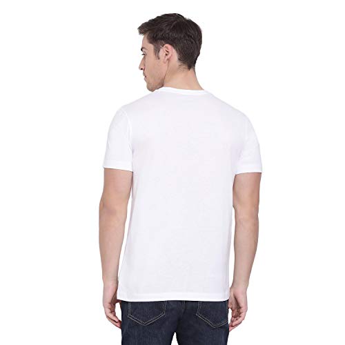 Image of Red Tape Men's Solid Regular Fit T-Shirt
