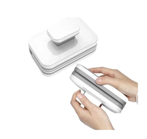 Double-Sided Magnetic Window Cleaner - Glass Scraper, Household Cleaning Tool for Initial Washing(Glass 3-10mm)