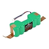 Batterie Ni-MH de Remplacement 12 V 5000 mAh pour aspirateurs Robots Ecovacs Deebot Ozmo 900, 901,...