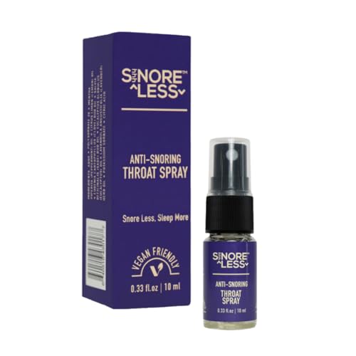 Shhhnoreless Anti Snoring Throat Spray - Snoring Aids for Men and Women Anti Snore Solution to Stop Snoring Snoring Relief Remedy for Better Sleep - 1 Pack