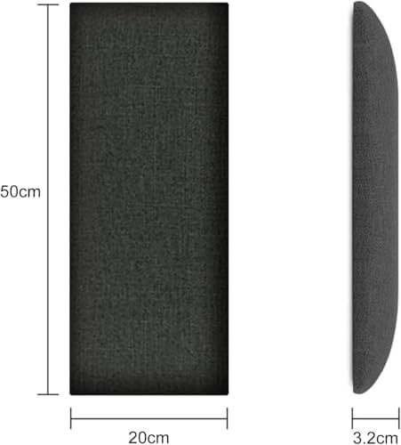 3D Anti-Collision Wall Padding for Kids - 3 Pack Self-Adhesive Upholstered Panels, Decorative Safety Stickers for Bedroom, Living Room & Playroom (Light Blue)