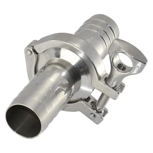 Abrazadera Tri Clamp 316 de acero inoxidable con junta PTFE para tubería alimentaria de 38mm 2
