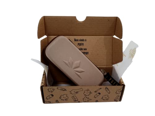 Case Bag Puff Life Mini Resistente A Impactos Anti Odor Compacta (Bege)