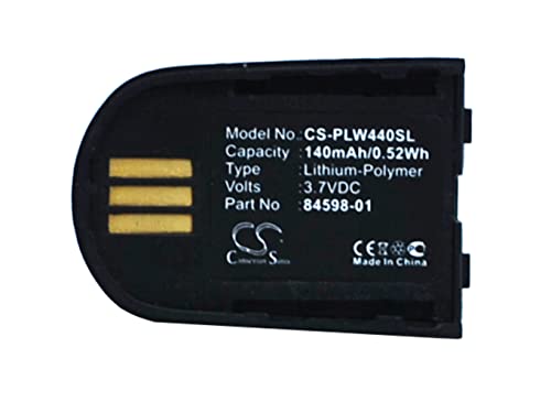 Eotdoo Batterie de rechange pour Plantronics 86507-01, Savi, Savi 440, 740, W440, W440-M, W740, W740-M, W745, WH500, WH500A, numéro de pièce : 204755-01,...