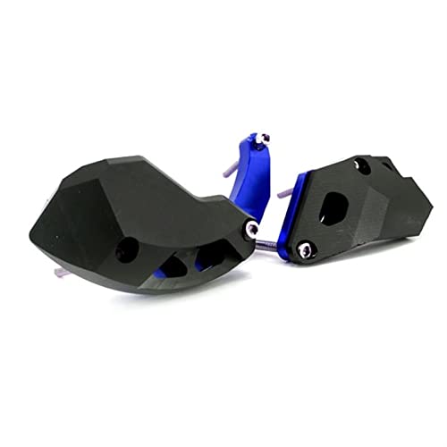 Protège moteur moto bleu anti-casse pour cadre Kawasaki Ninja ZX10R