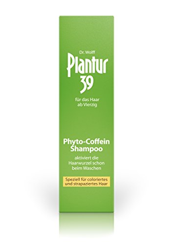 Foto von Plantur 39 Phyto-Coffein-Shampoo 250 ml + Pflege-Spülung 150 ml - speziell für coloriertes und strapaziertes Haar – zur Vorbeugung vor menopausalem Haarausfall