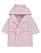 Baby-Bademantel – superweicher Plüsch-Fleece-Bademantel – für Jungen und Mädchen – Geschenk für Neugeborene bis 6 Jahre – bestehend aus kuscheliger Kapuze, 2 großen Taschen und sicherem Taillenband
