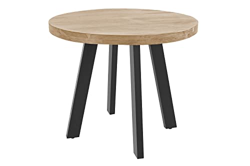 SAM Runder Esszimmertisch 100 cm Sophia, Akazienholz massiv, Esstisch...