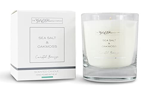 Bougie sel de mer et mousse de chêne The Gifts&Flowers Company idée cadeau idéale