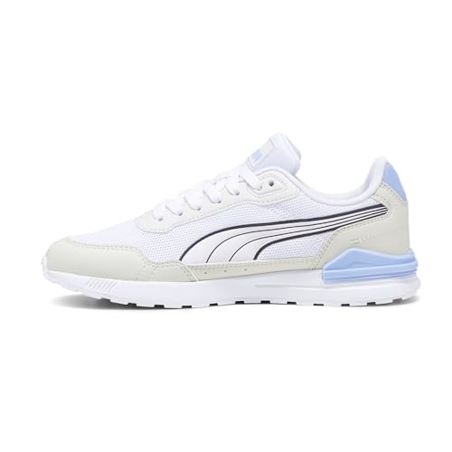 PUMA Mens Graviton Mega Lace Up Sneakers Shoes Casual - White3