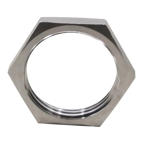 fengpeng Contre-écrou en acier inoxydable 304 1'' NPT/ 1,25'',5'' 2'' for élément chauffant à eau DN25 DN32 DN40 DN50(DN25)