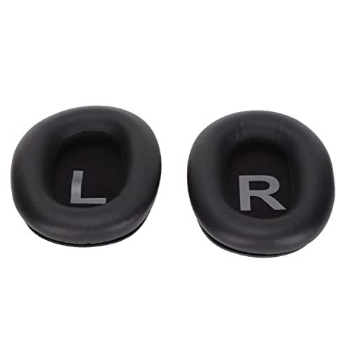 Akozon Replacement Ear Pads for Mpow H12 Headphones - Soft Protein Leather Cushions for Enhanced Comfort and Sound Isolation