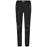 Camii Mia-Snow-Pants-Womens-Cargo Pants Snowboard Winter Outdoor Ski Pants Waterproof Insulated Warm Pocket (XX-Large, Jet Black)