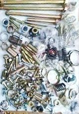 Nut & Bolt Set Nut Bolt Set for Yamaha RX 100 and RX 135 Material : Iron.-image-16