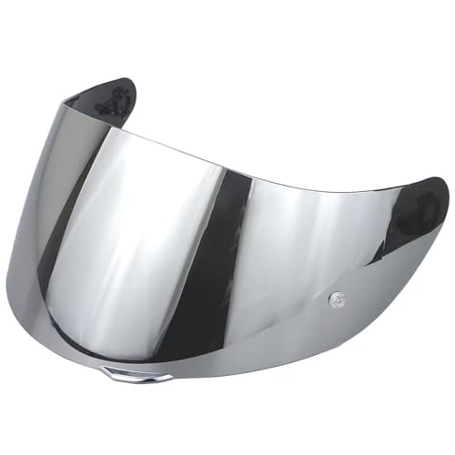 AGV K1 Visor Replacement for K1 K1S Helmet Tinted UV Protection Face Shield Compatible with K1 K1S K3SV K5 K5S Models(Silver)
