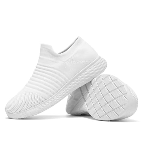 Women's Slip On Running Shoes Non Slip Walking Shoes Lightweight Gym Workout Shoes Breathable Fashion Sport Shoes4