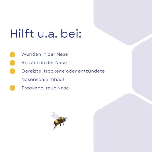 Nasensalbe Nasumel Honigsalbe zur Pflege gereizter Nasenschleimhaut