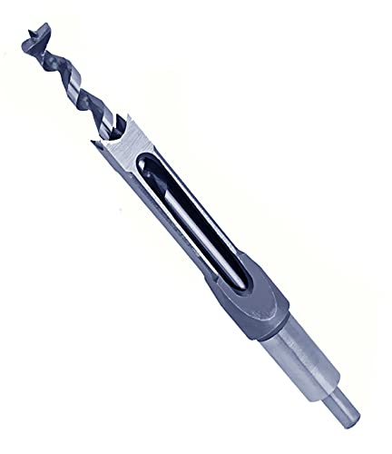Wood Square Hole Mortise Chisel Bit 1/2 In. Woodworking Drill Bit Hole Cutter #TOP9
