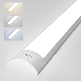 【Variación multifuncional】 La temperatura de tres colores (3000K 4000K 6000K) es ajustable; Con el interruptor, puede ajustar el tubo LED al color que desee para crear un ambiente romántico y agradable para su habitación.