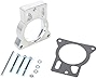 Ineedup Throttle Body Spacer fit for Chevy for Silverado 1500 5.3l 99-07, for Chevy for Silverado 1500 6.0l 03-07, for Chevy for Avalanche 1500 5.3l 02-06, for Chevy for Suburban 1500 5.3l 00-07