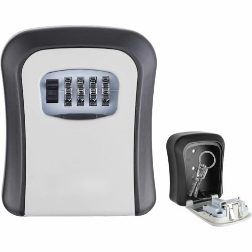 Caja de Seguridad para Llaves, Caja de cerradura, Código de 4 dígitos
