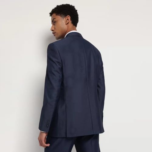 Image of Marks & Spencer Slim Fit Lapel Collar Solid Suit Blazer