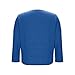 Womens 3/4 Sleeve Pullover Tops V Neck Casual Dressy Summer Blouses Loose Fit Spring Fashion Vacation Tees Shirts Blue