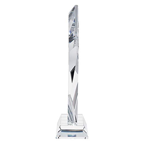 Premio Dominoes Apex Crystal, 6" H Grabado Personalizado miniatura 4